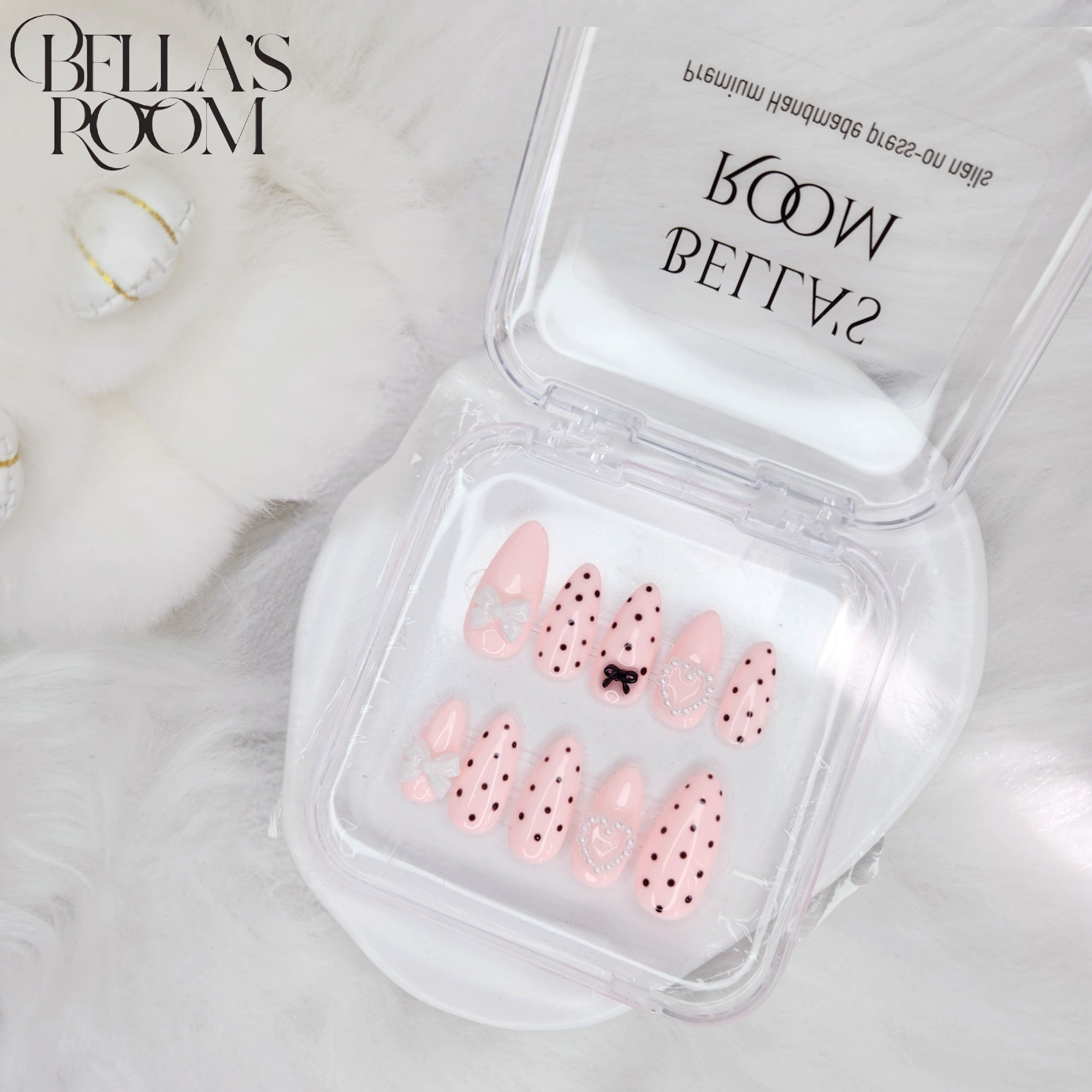 Little Angel Nail Set (PINK & BLUE)
