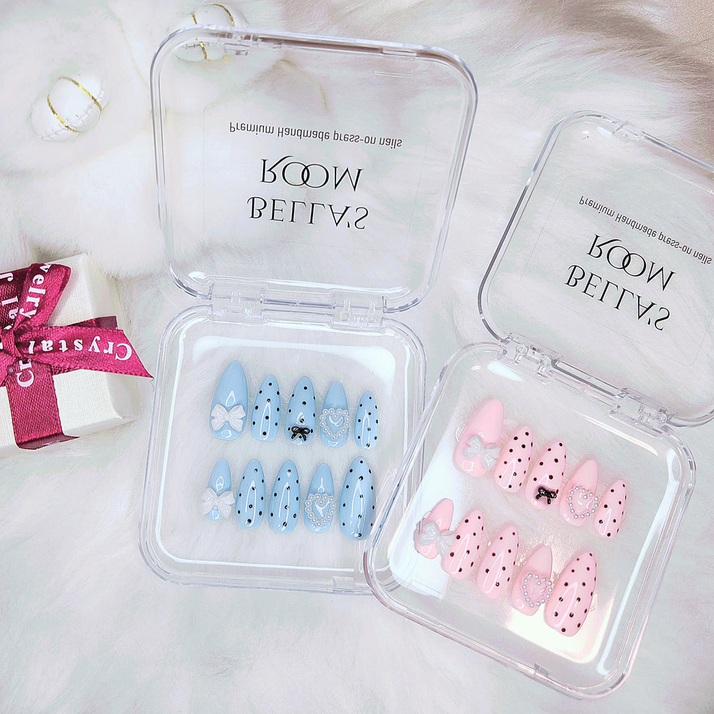 Little Angel Nail Set (PINK & BLUE)