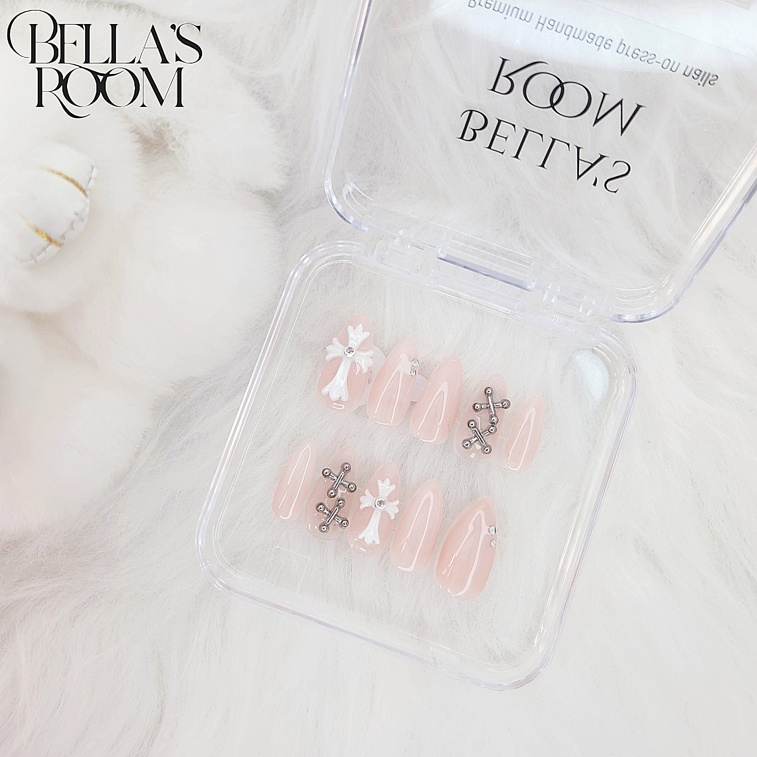Chrome Nails_ White Ombre